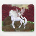 Angel Heart Unicorn White Beauty 2 mousepads by UnicornDreams Angel Heart Unicorn White Beauty 2 mousepads