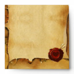 ANGEL HEART WAX SEAL PARCHMENT ENVELOPE