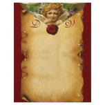 ANGEL HEART WAX SEAL PARCHMENT Monogram letterhead