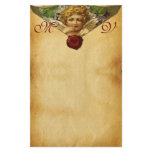 ANGEL HEART WAX SEAL PARCHMENT Monogram Stationery