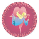 ANGEL HEARTS by SHARON SHARPE stickers
