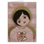 Angel Hearts Love Hope Faith Card