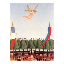 Angel, Henri Rousseau Post Cards