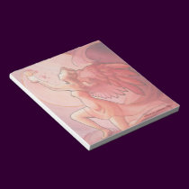 Angel Holding Cup 2 notepads