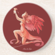 Angel Holding Cup 2 Simplified coasters
