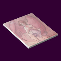 Angel Holding Cup notepads