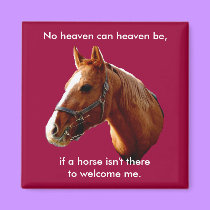 Angel Horses - magnet by Horseshoes3 Angel Horses - magnet