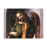 Angel in Green with a Vielle by Leonardo da Vinci Postcards