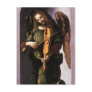 Angel in Green with a Vielle by Leonardo da Vinci Post Cards