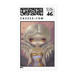 "Angel in Lilac" Stamp