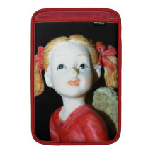 Angel in Red MacBook Sleeves
