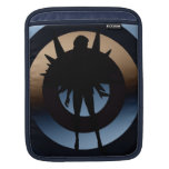 Angel in Silhouette 'I am Here" iPad Sleeve