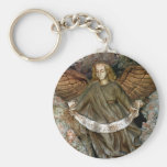 Angel in the Grotto Keychains