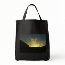 Angel In The Sky (Los Angeles) Tote Bags