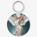 Angel KeyChain by tinablanton Angel KeyChain