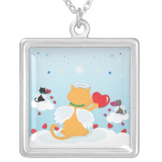 Angel Kitties - Daylight With Love from Heaven necklace