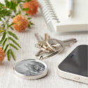 "Angel Kitty" Portrait keychains