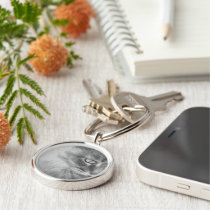 "Angel Kitty" Portrait keychains