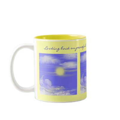Angel Looking Back Mugs by godsworld4you