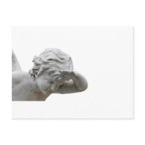 Angel looking out postcards
