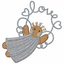 Angel Love embroidered shirts