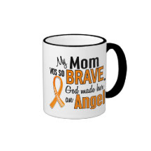 Angel Mom Leukemia Coffee Mug
