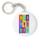 Angel Moroni Pop Art Key Chains