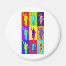 Angel Moroni Pop Art Magnets