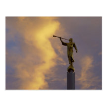 Angel Moroni Postcard