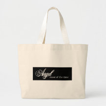 Angel Most of the Time Canvas Bags