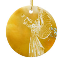 Angel Music Christmas Tree Ornaments