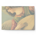 Angel Musician by Melozzo da Forlì Envelope