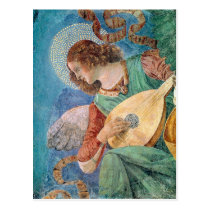 Angel Musician postcards