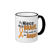 Angel Niece Leukemia Coffee Mug