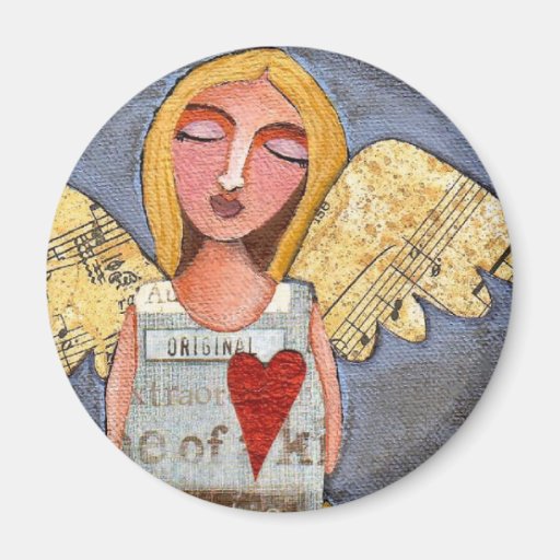 ANGEL of COURAGE - angelic love magnet