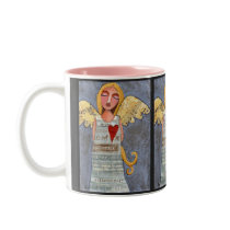 ANGEL of COURAGE - angelic love mug