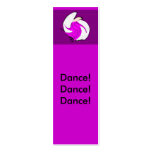 Angel of Dance Mini Bookmarks Business Card Template