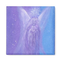 Angel of Deep Peace Refrigerator Magnet