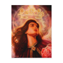 Angel of Dialogue Postcard by Lisa Iris