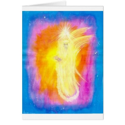 Angel of Emergence Cards by harmonyart