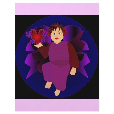 Angel Of Hearts I Custom Flyer by Yve_13