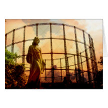 Angel of Kensal Green Greeting Card