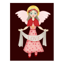 Angel of Love Postcard