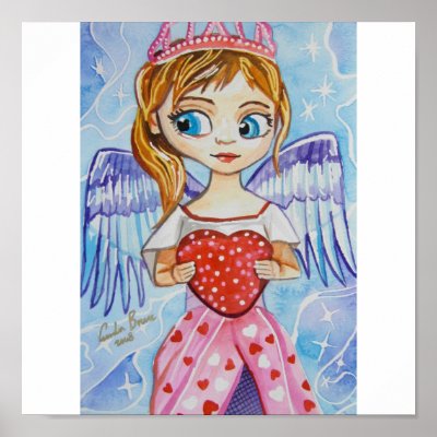 ANGEL OF LOVE POSTERS by gordonbruce