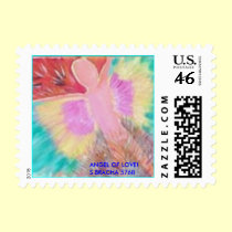 ANGEL OF LOVE!  S.BRACHA 5768 stamps