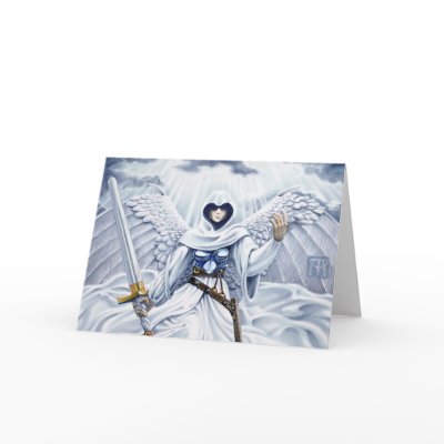 Angel of Mercy Card by Nightmareartist