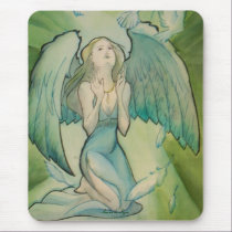 Angel of Peace mousepads