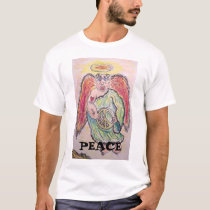 ANGEL OF PEACE t-shirts by mikegranatt ANGEL OF PEACE t-shirts