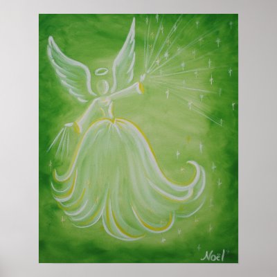 Angel of Prosperity Print by NoelCornelia