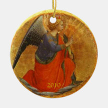 Angel of the Annunciation Christian Fine Art Ornaments